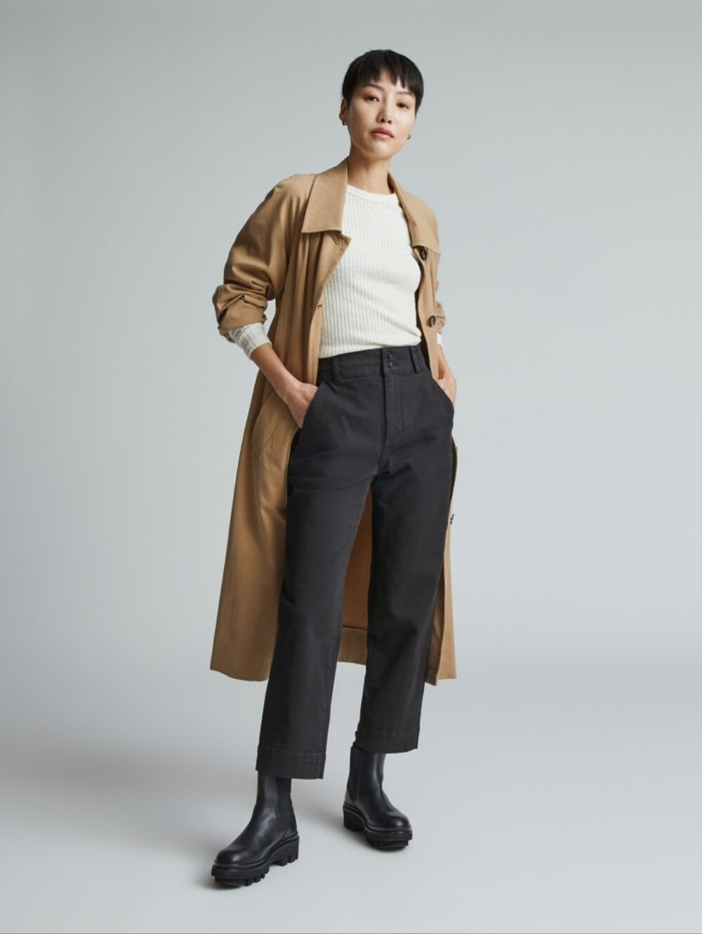 Everlane The Organic Straight-Leg Pant